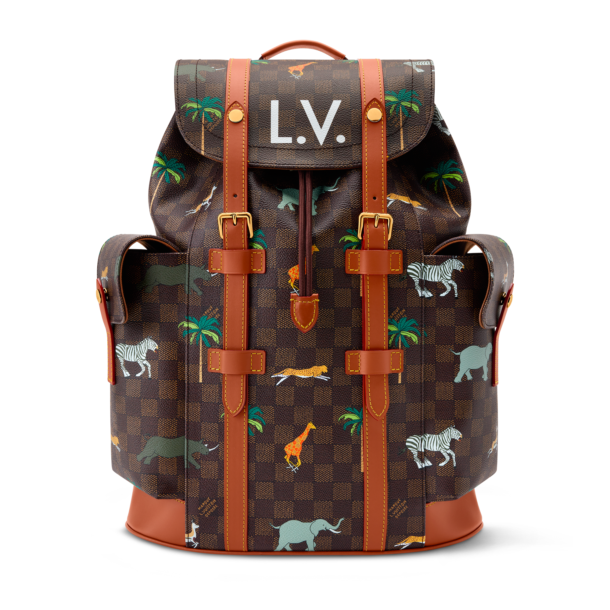 Christopher MM x The Darjeeling Limited Backpack - Luxury Damier